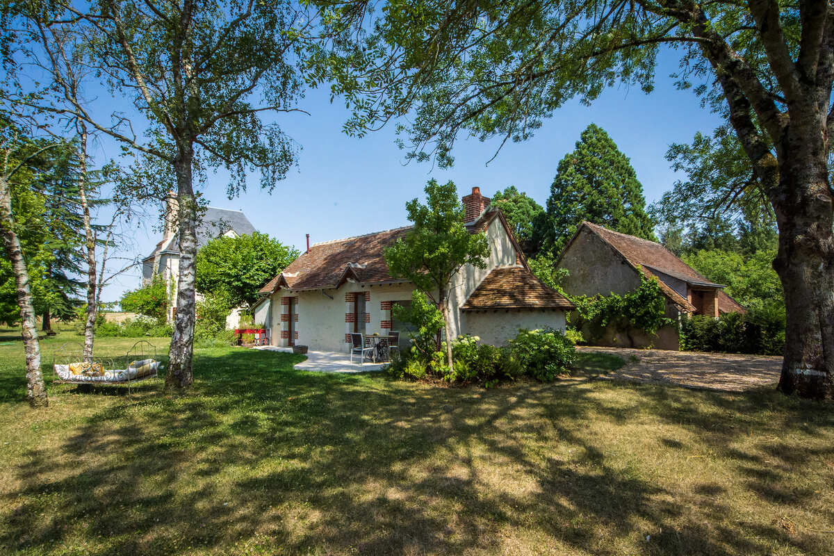 photo de l'extérieur du gite le petit pavillon